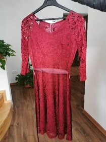 Čipkované elegantné šaty - 4