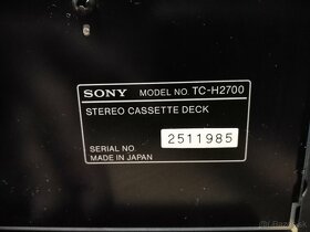 Retro veza Sony MHC-2700 - 4