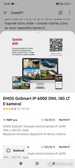 Nová kamera EMOS GOSMART - 4