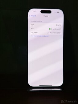 PREDANÉ Dobrý deň Ponúkam na predaj iPhone 16 Pro 256GB - 4
