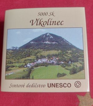 Zlatá pamätná minca, 5000Sk, 2004, Vlkolínec - 4