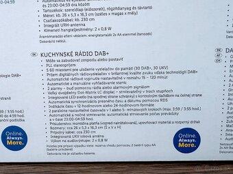 Kuchynské DAB rádio - 4