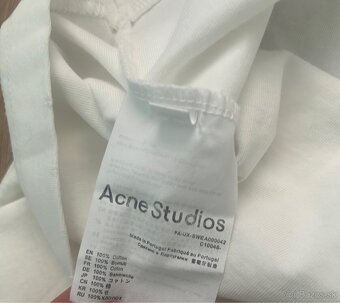 Acne studios tricko s dlhym rukavom - 4