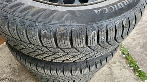 Zimné pneumatiky na plecháčoch - 185/65 R15, disk 5x112 - 4