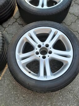 Alu sada = 5x112 = orig. MERCEDES = s pneu = 245/45 R17 - 4