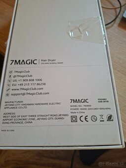 7MAGIC skladací sušič fén na vlasy 1600W - 4