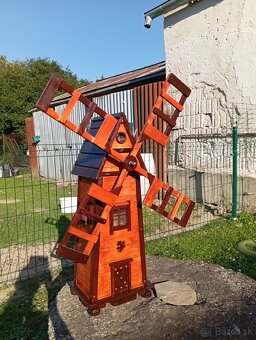 Predám veterný záhradný mlyn - 4
