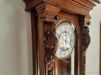 Starožitné figurálne, nástenné hodiny TH 1880. - 4