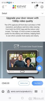 Ezviz CP4 smart kukatko v zaruke nove PC 189 EUR Hikvision - 4