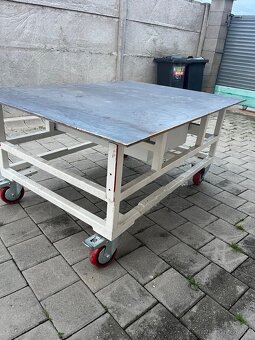 Stôl na zváranie 110x150 platňa 10mm váha 250kg - 4