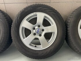 Disky Orig. VOLVO 6J x 15 H2 + pneumatiky 195/65 R15 zimné - 4