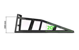 2ks nájazdove rampy 2000 kg - 4