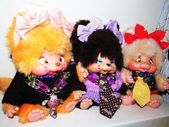 Mončičiak mončičiaci, monchhichi - vzácné kočočky Nyamy - 4