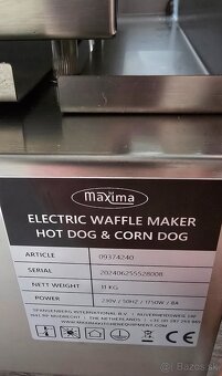 Maxima waflovač profi - 4
