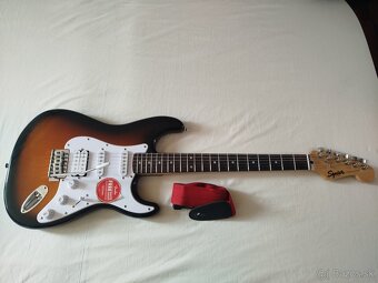 Predám elektrickú gitaru značky Squier by Fender+ efekt Korg - 4