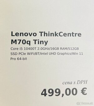 Lenovo ThinkCentre M70q Tiny - 4