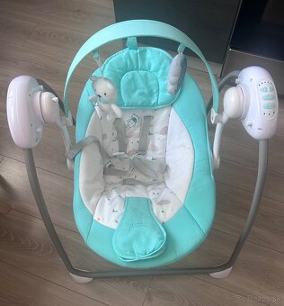 New Baby Teddy Mint hojdacie kreslo - 4