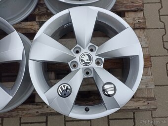 Originálne ALU disky Škoda, VW, Seat 5x112 R17 ET38 - 4