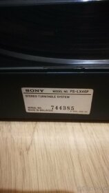 Predám gramo Sony PS LX46P - 4