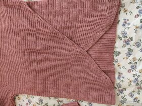 Ružový sveter svetrík pulóver - 4