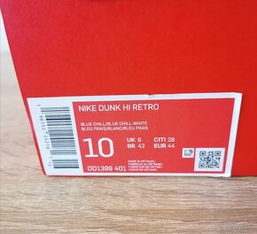 Nike Dunk Hi Chill Blue - 4