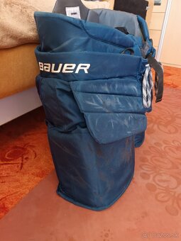 Brankárske nohavice Bauer PRO, sr. XL, (custom, zakázkové) - 4