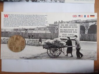 1999 Berlin Airlift 50th Anniversary WWII Medal Cover - 4