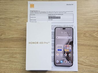 HONOR 400 PRO 5G 12GB/512GB,black,novy,zaruka - 4