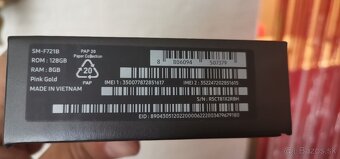 Samsung zflip 4 8gb 128GB gold pink - 4