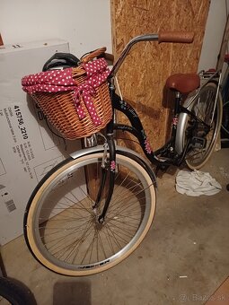 Retro mestský dámsky bicykel - 4