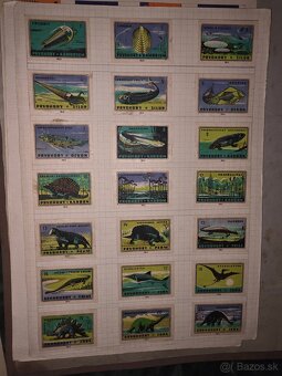 Staré zápalkové krabičky v albume - 4