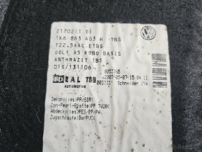 Golf 5 zadna stena, plech., dno kufra to plstenne - 4