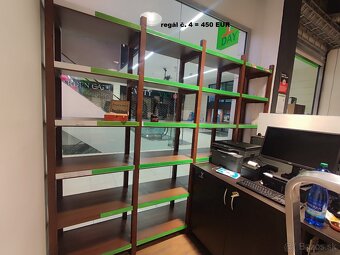 Drevené regály - 4