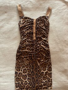 Dámske šaty leopard Dolce Gabbana - 4