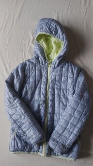 2ks Prechodna dievcenska bunda vel.128cm - 4