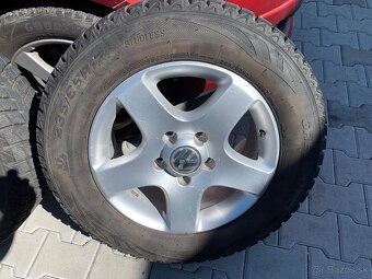 Hlinikove kolesa VW 5x130  + zimné pneu 235/65 R17 - 4
