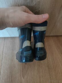 Zateplené chlapčenské gumáky Tchibo veľk.22/23 - 4