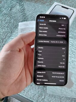 iPhone 16e 128GB white - 4