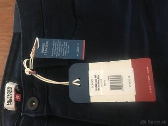 NOVÉ z visackami TOMMY HILFIGER originál damske nohavice S - 4