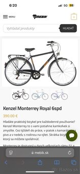 Predám bicykel kenzel Monterrey - 4