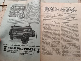 6x Hasičské listy 1936,1937,1940 - 4