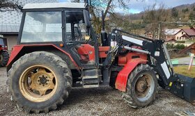 Predam traktor zetor 7245 s celnym nakladacom  TP A ŠPZ - 4