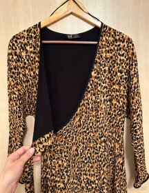 Šaty s leopardím vzorom zn. Zara - 4