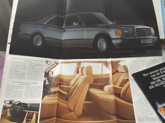 Prospekty Mercedes W126 - 4