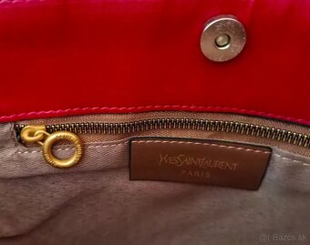 Dámska kabelka YSL červená - 4
