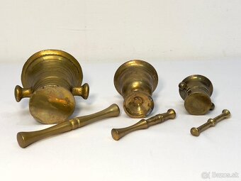 Mosadzné mažiare - 4