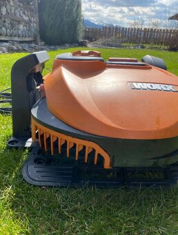 Robotická kosačka WORX SO500i s wifi+nabíjacia stanica. - 4