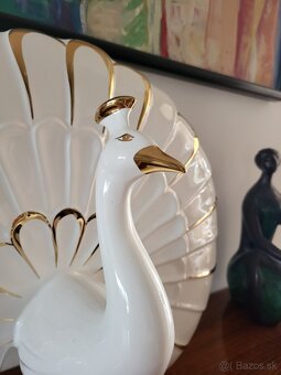 Mmohutný porcelánový páv, Italy - 4