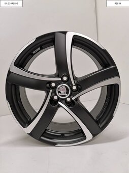 Škoda Fabia, Rapid, Scala alu disky 5x100 R17 ET48 7,5J 1253 - 4