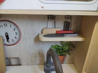 Detská drevená kuchynka s príslušenstvom - 4